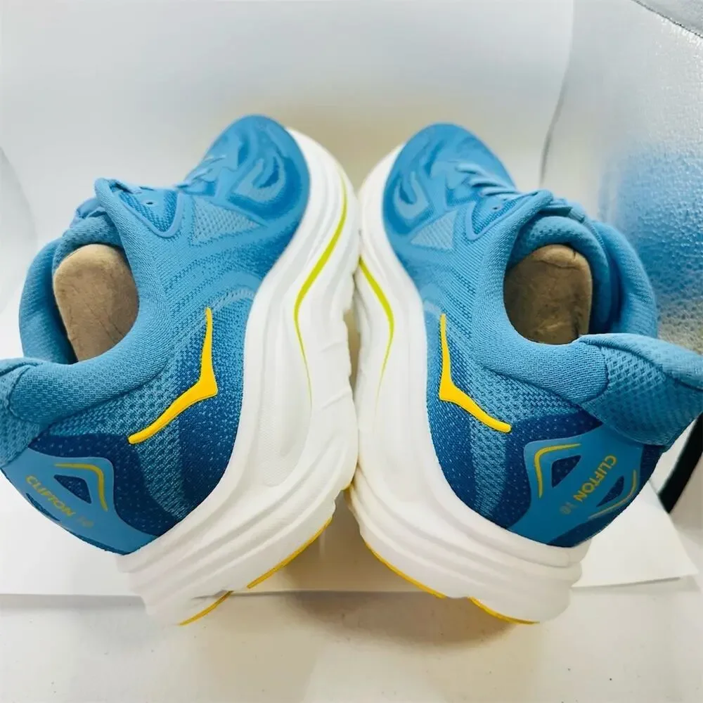 HOKA Clifton 10 Alpine Blue/Foggy Night | Men’s Size 13 2E Wide | New w/ Rep Box
